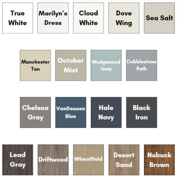 Colour Samples